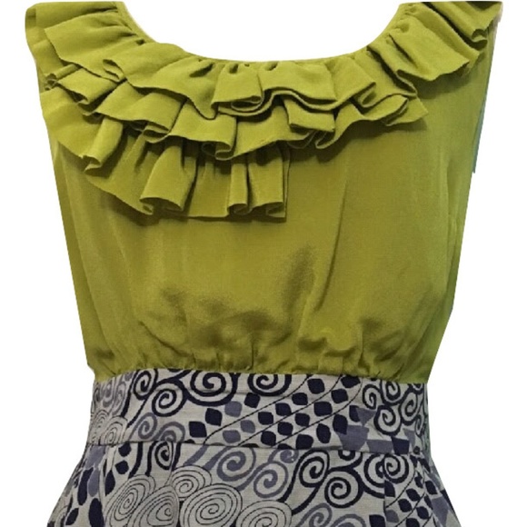 • HP {Anthro Maeve} Seaside Fields Dress - Picture 2 of 6